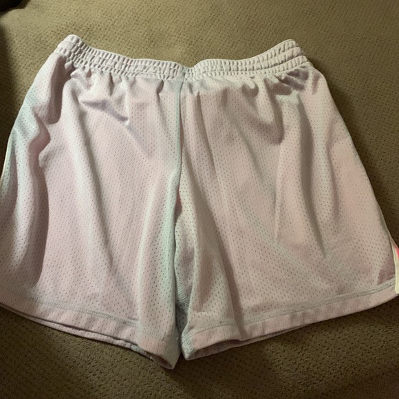 Pink & grey basketball type shorts - Picture 4 of 4